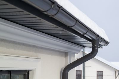 Commercial Gutter Cover in Action