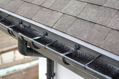 Gutter Cover in Residential Setting