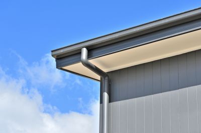 Gutter Guard System on Roof